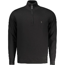 Black Nylon Sweatshirt