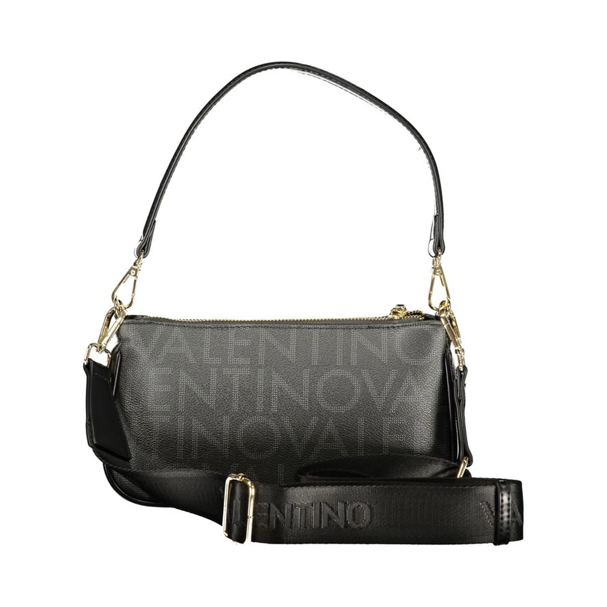 حقيبة يد من البولي إيثيلين الأسود