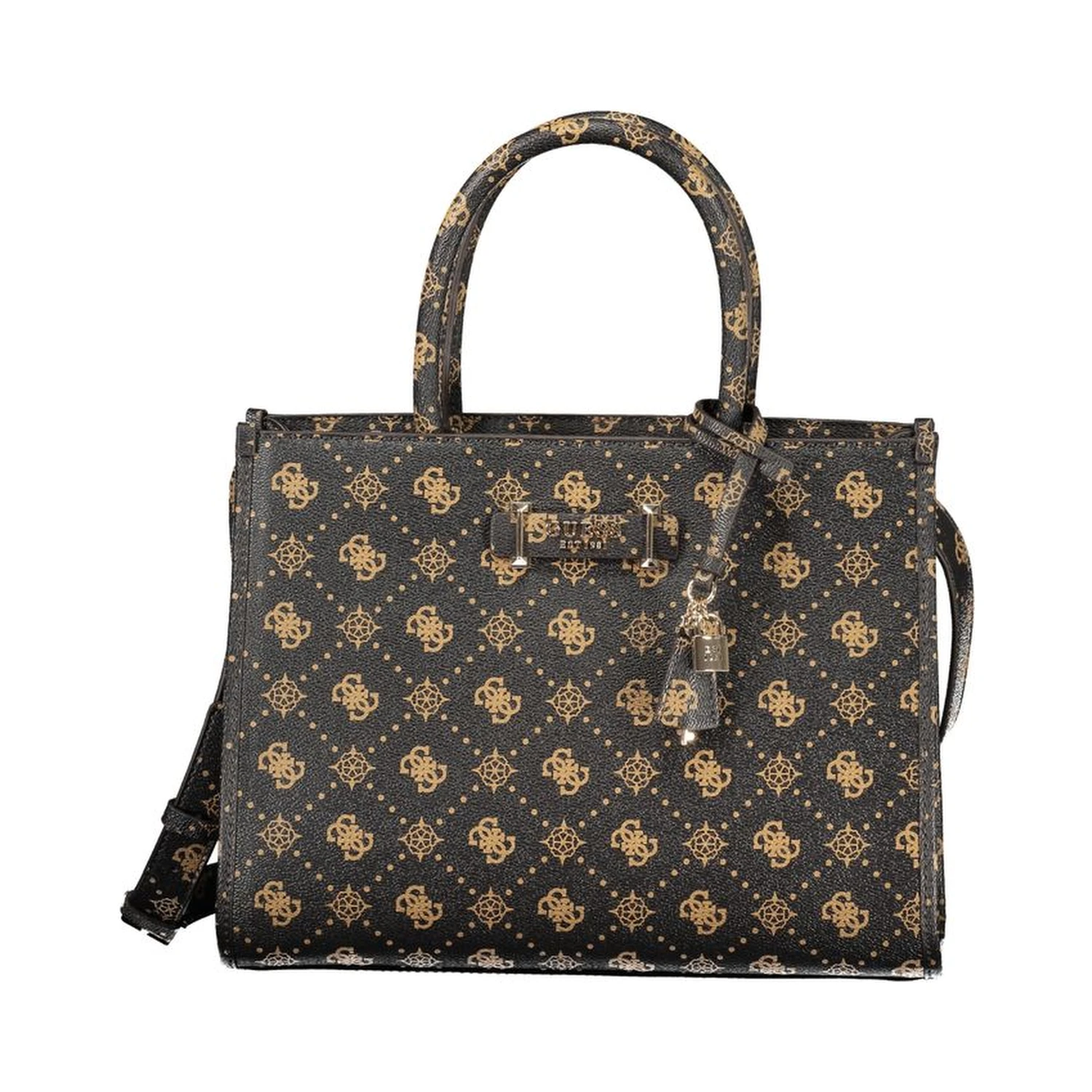 Marrone Poliuretano Woman Handbag