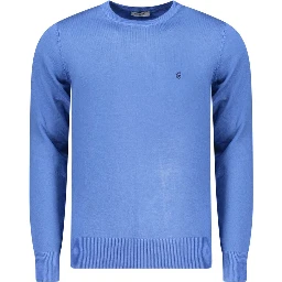 Blue Nylon Sweatshirt