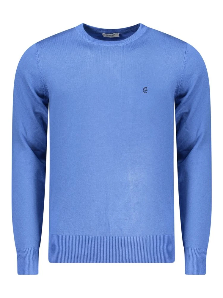 Blue Nylon Sweatshirt