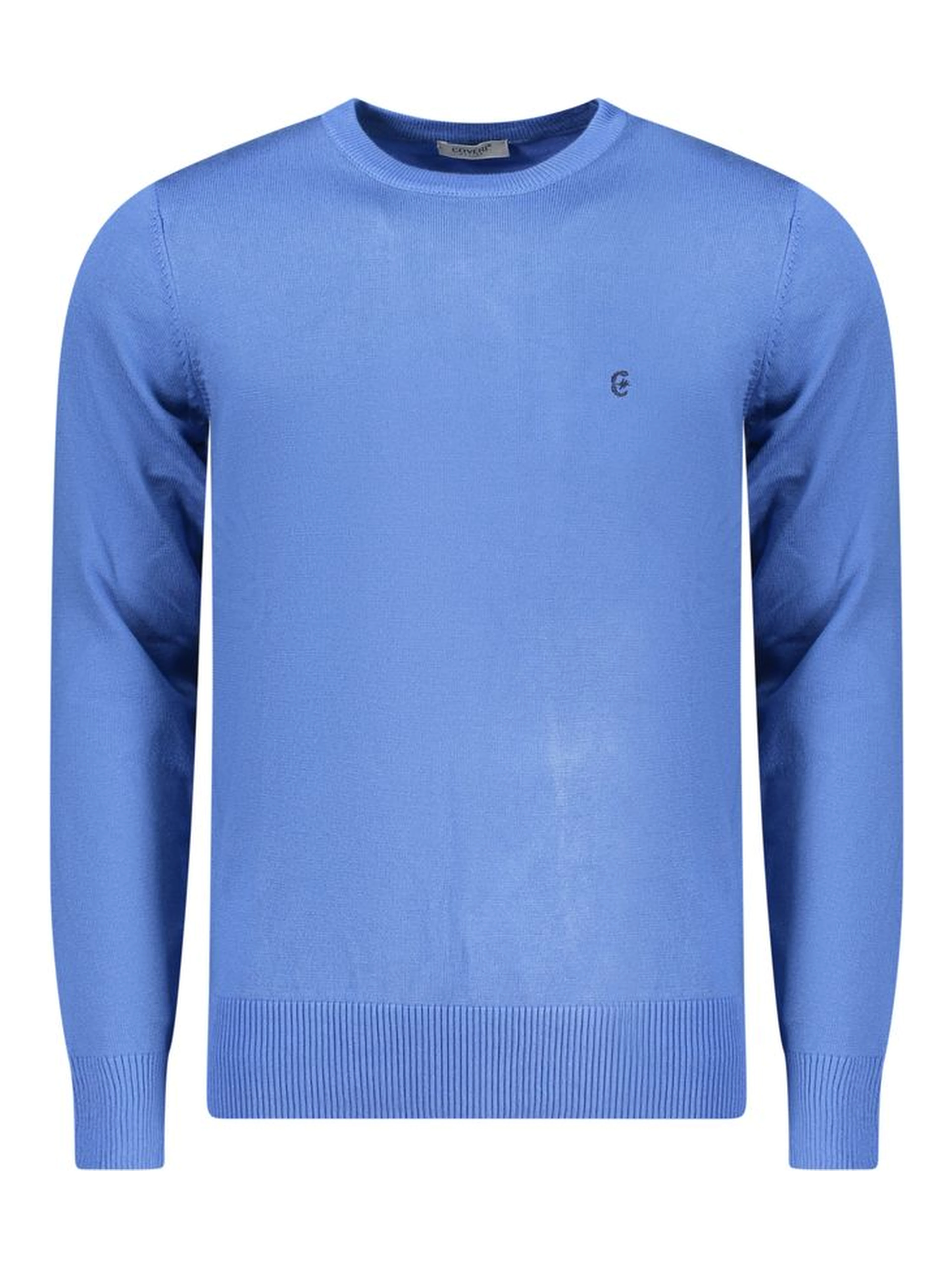 Blue Nylon Sweatshirt
