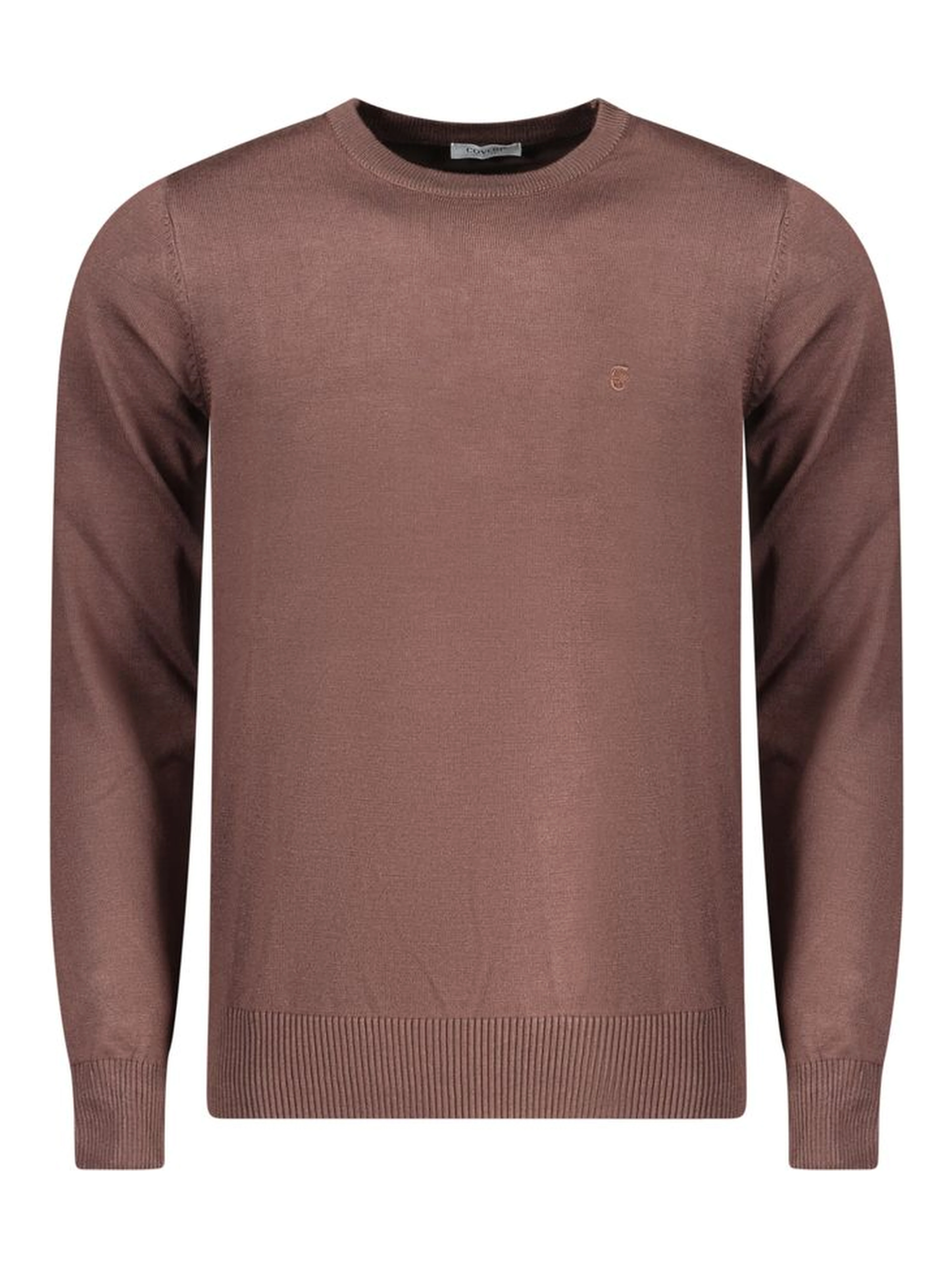 Brown Nylon Sweatshirt