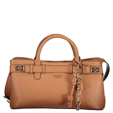 Brown Polyethylene Handbag