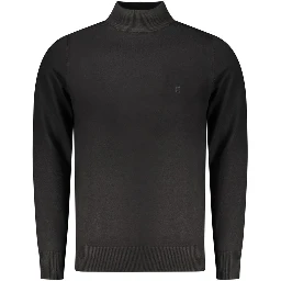 Black Nylon Sweatshirt