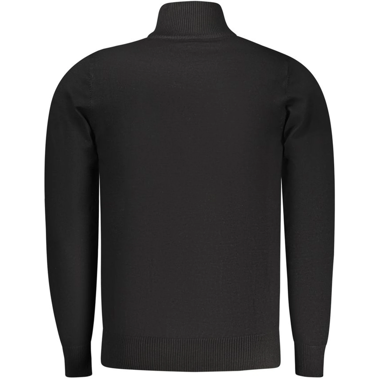 Black Nylon Sweatshirt