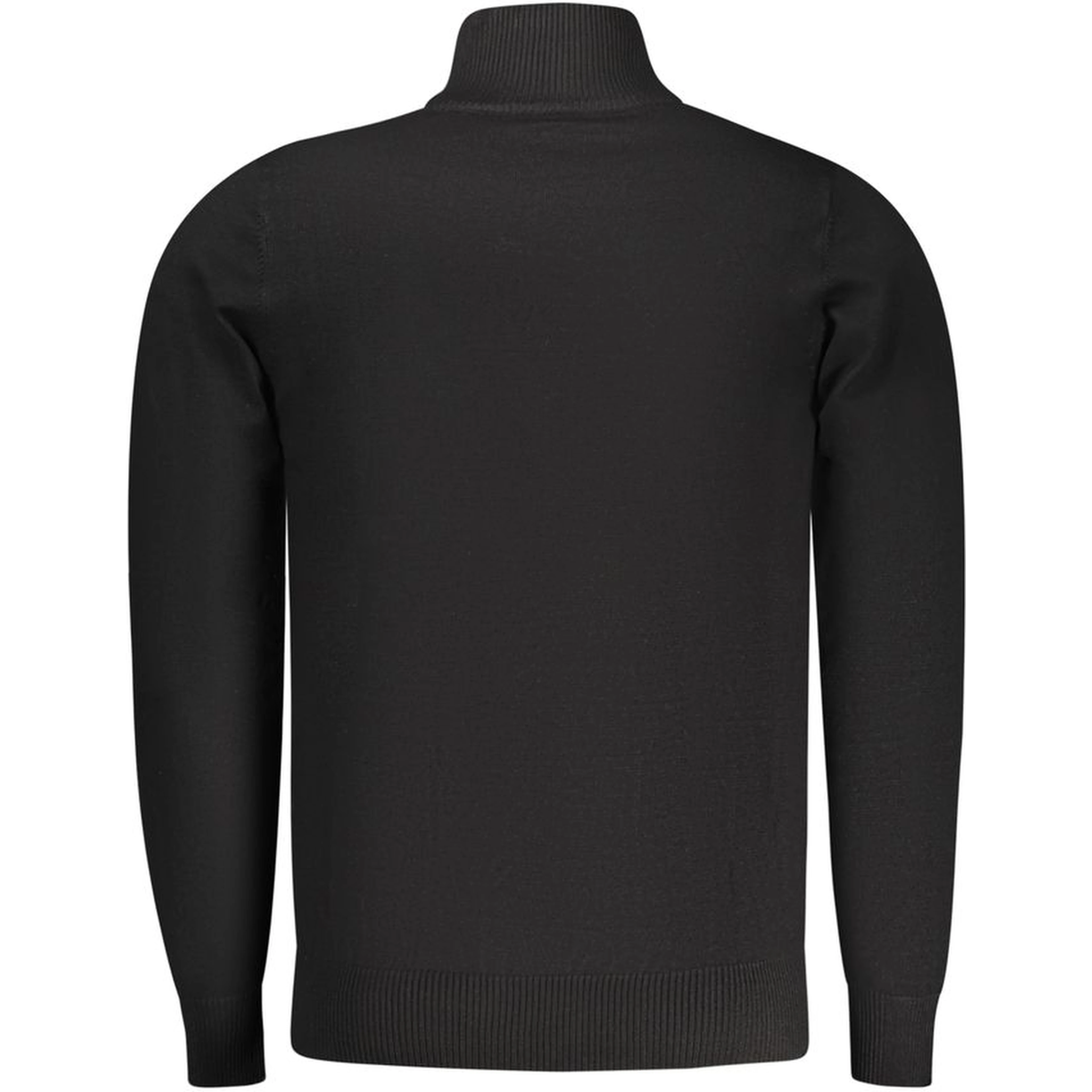 Black Nylon Sweatshirt