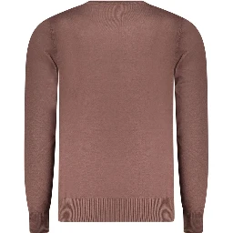 Brown Nylon Sweatshirt