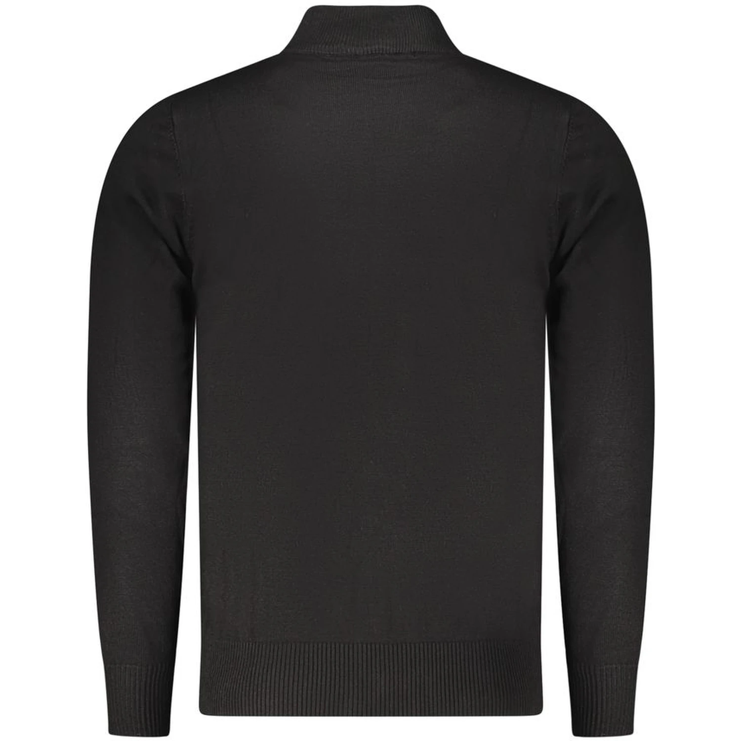 Black Nylon Sweatshirt