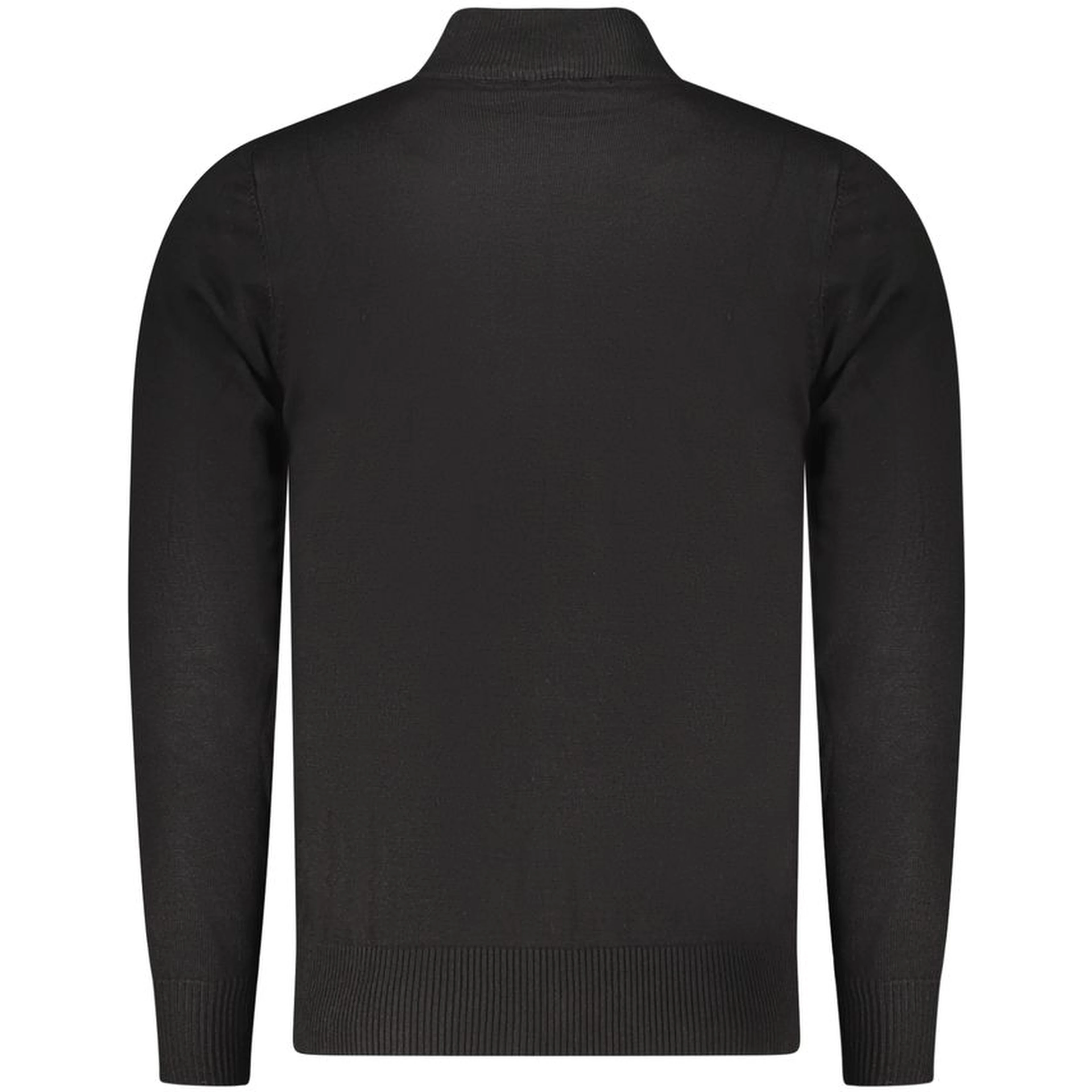 Black Nylon Sweatshirt