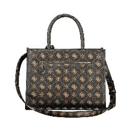 Marrone Poliuretano Woman Handbag