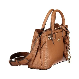 Brown Polyethylene Handbag