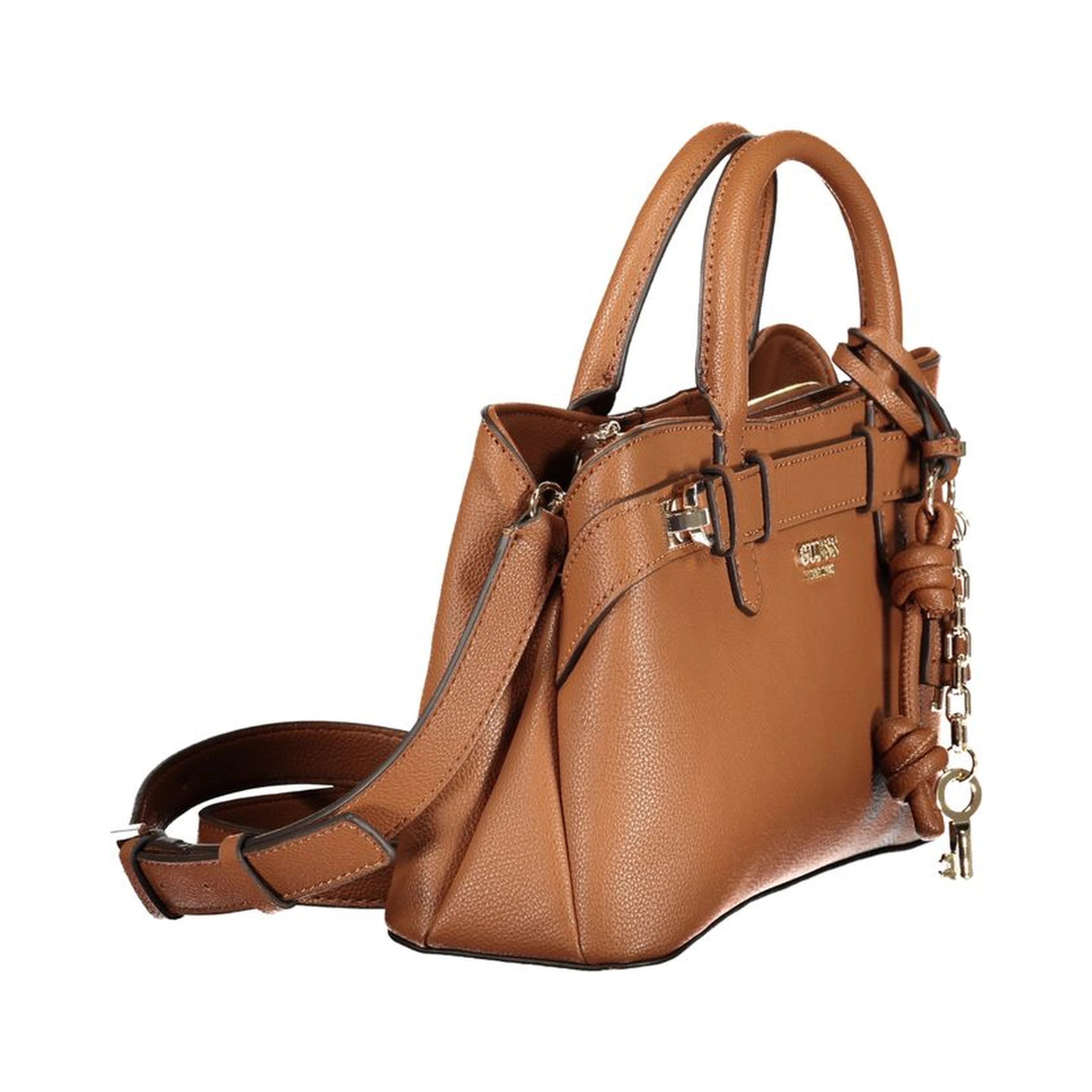 Brown Polyethylene Handbag