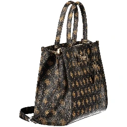 Marrone Poliuretano Woman Handbag