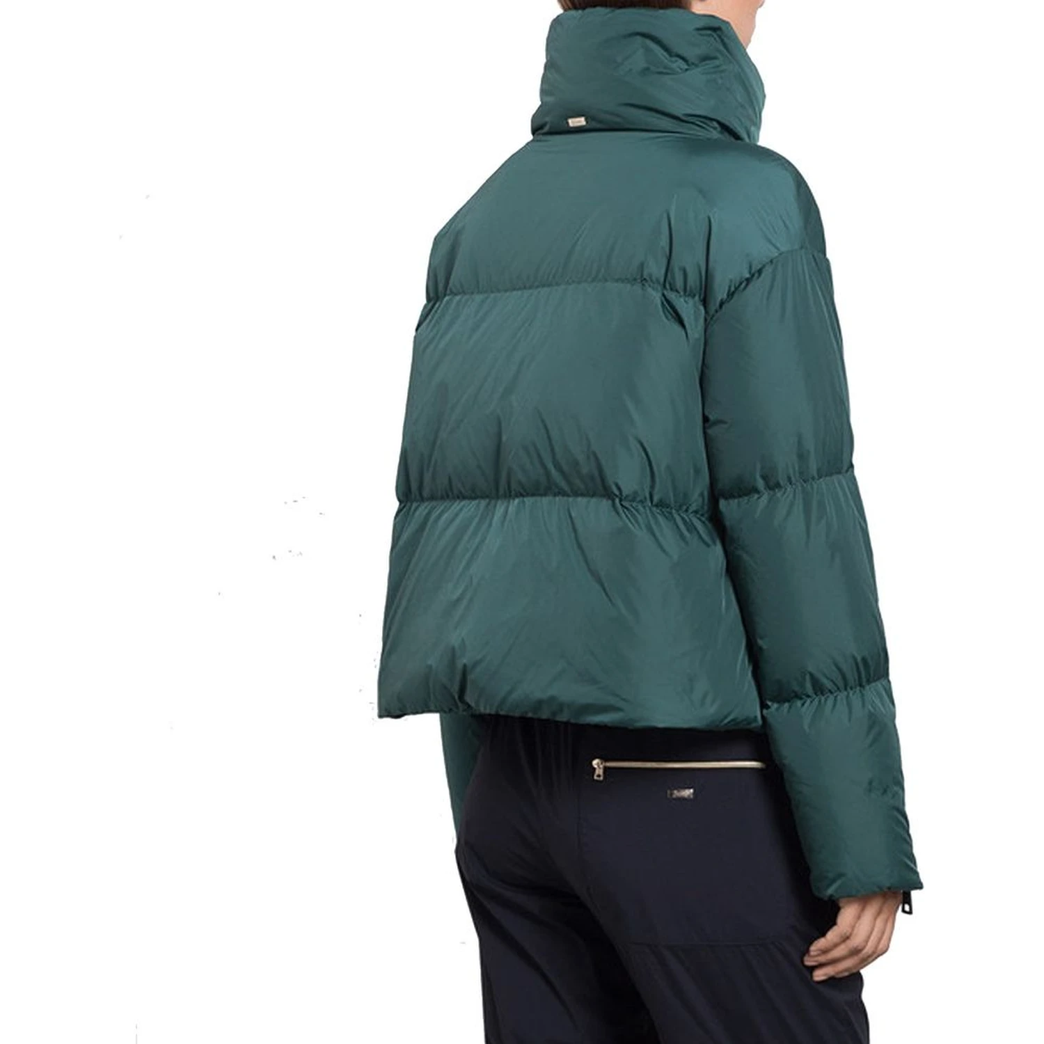 Bicolor Polyamide Coat