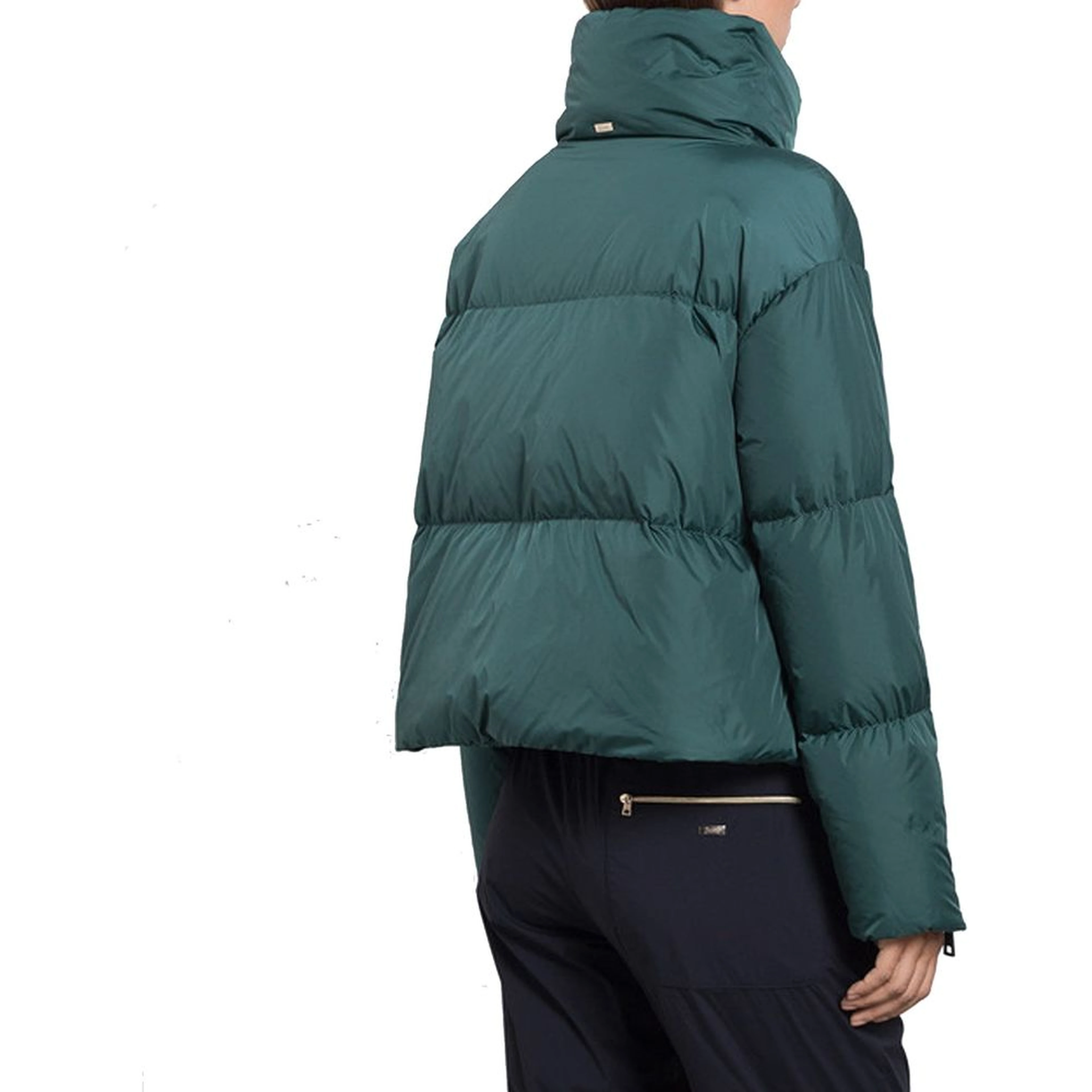 Bicolor Polyamide Coat