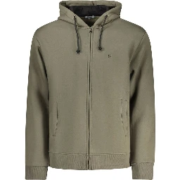 Green Cotton Sweatshirt