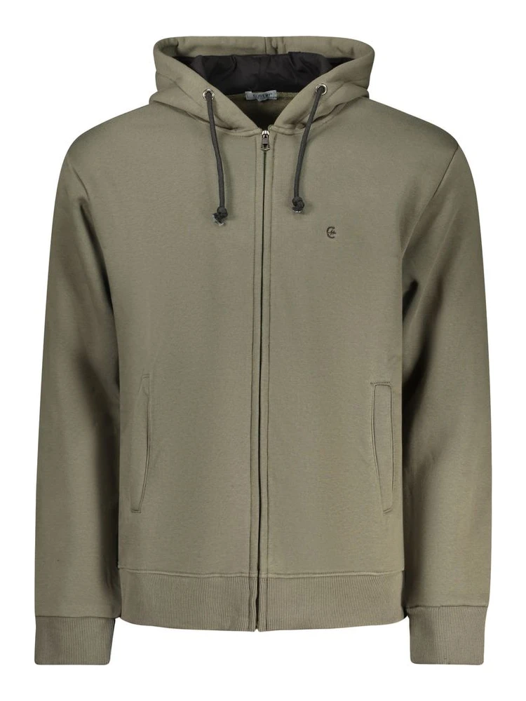 Green Cotton Sweatshirt