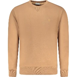 Marrone Cotton Men Sweatshirt