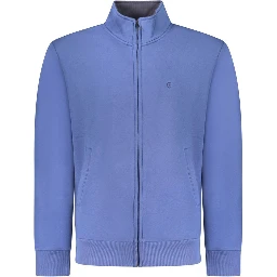 Blu Cotton Men Sweatshirt