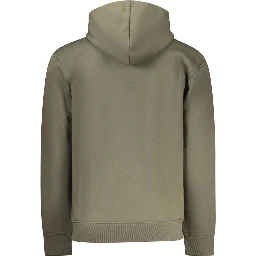 Green Cotton Sweatshirt