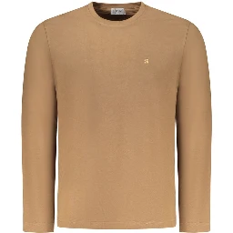 Marrone Cotton Men T-Shirt