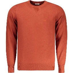 Brown Viscose Men's Sweater