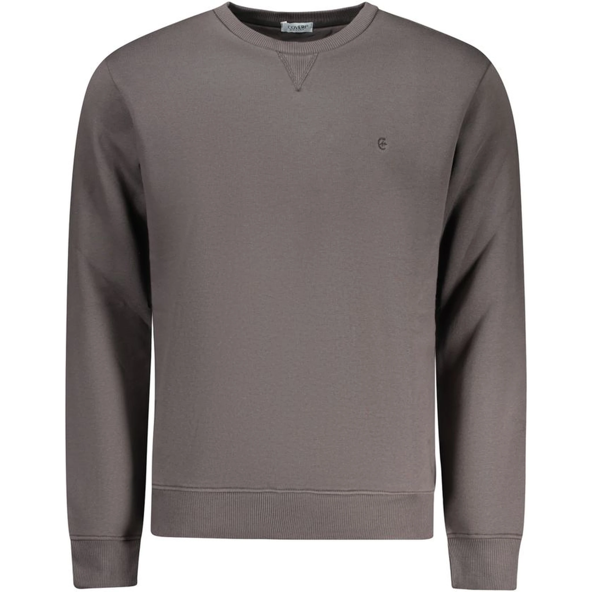 Grigio Cotton Men Sweatshirt