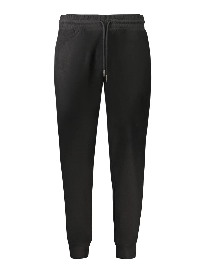 Black Polyester Men's Sweatpant
