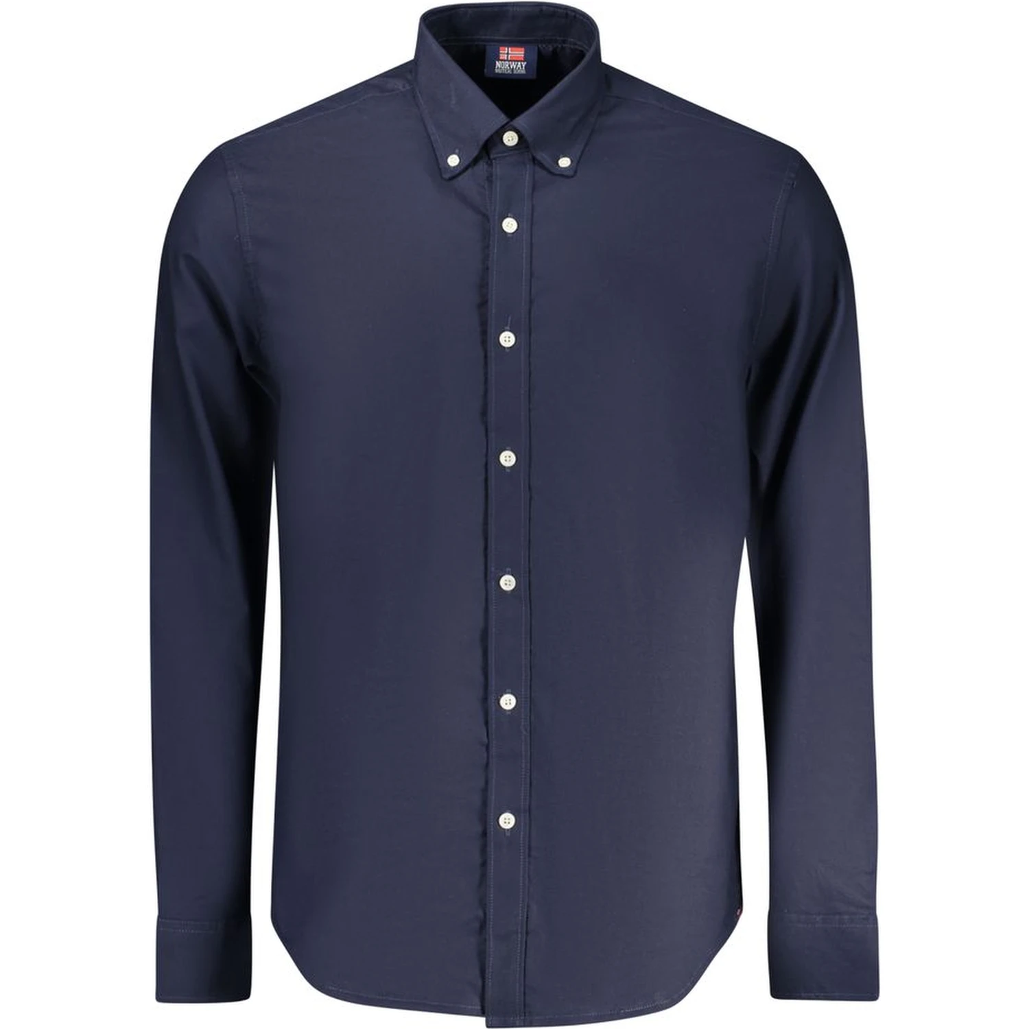 Blu Cotton Male Shirt