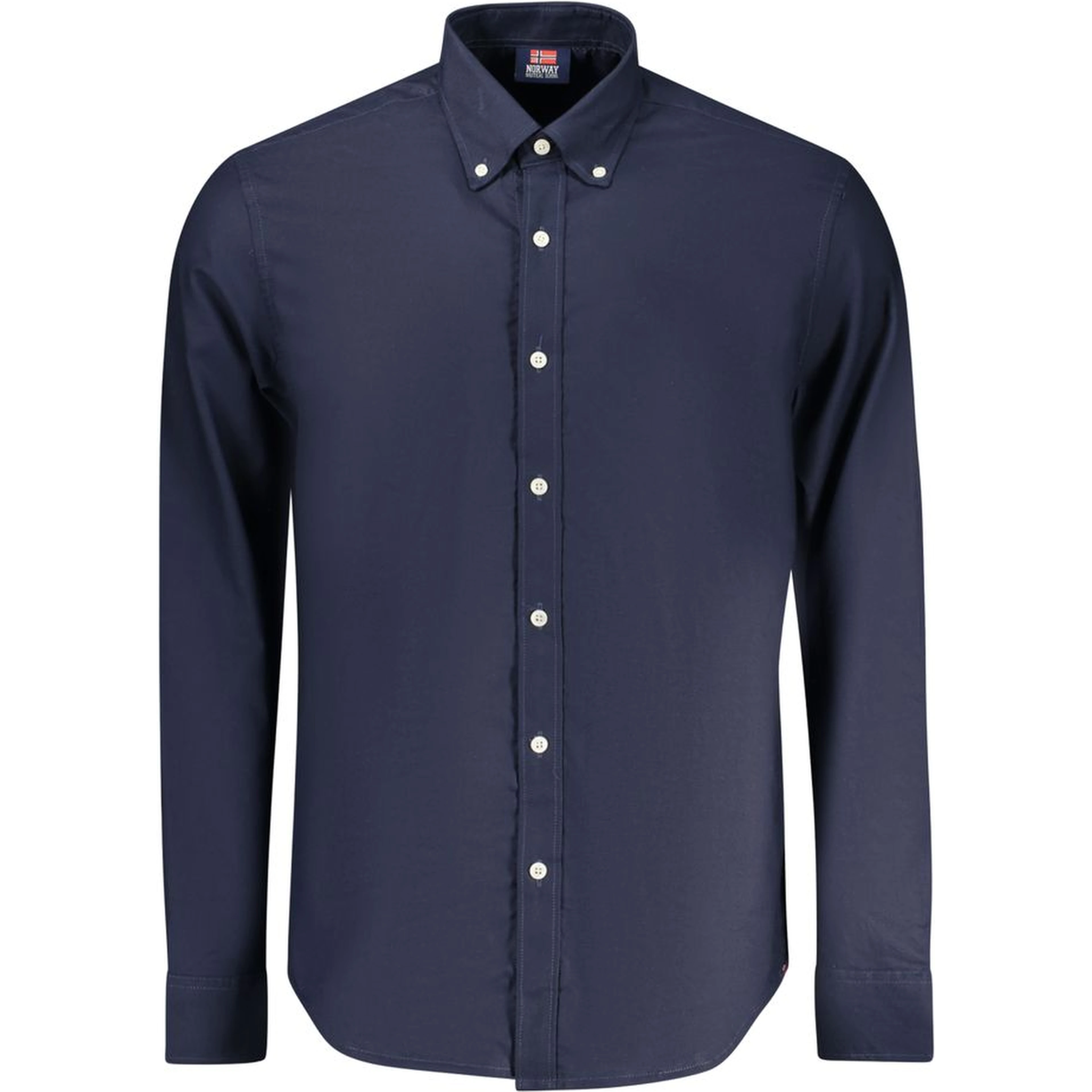 Blu Cotton Male Shirt