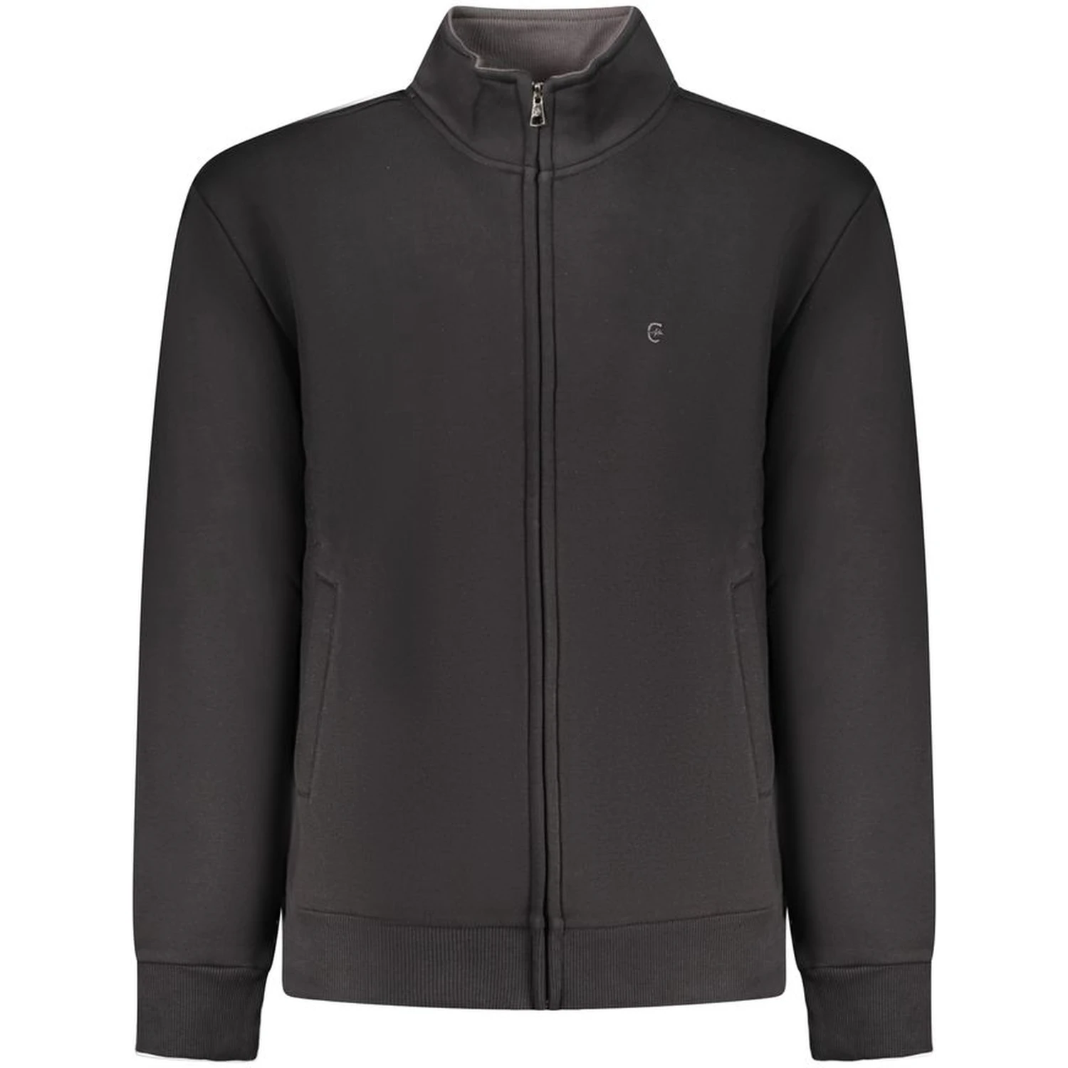 Black Cotton Men's Sweatshirt