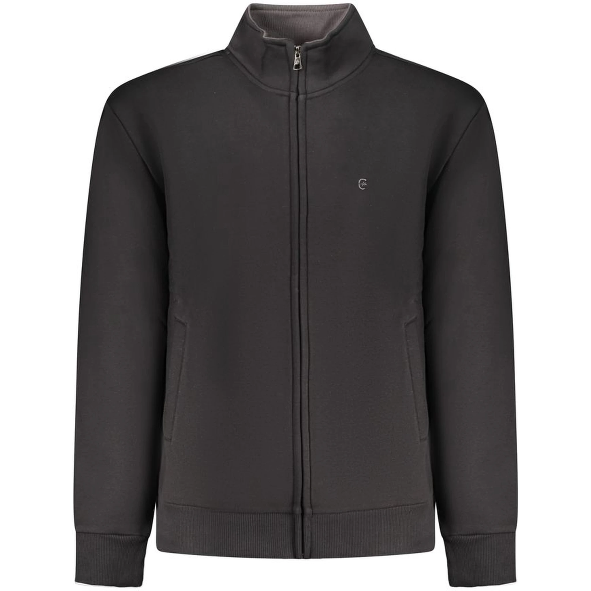 Black Cotton Men's Sweatshirt