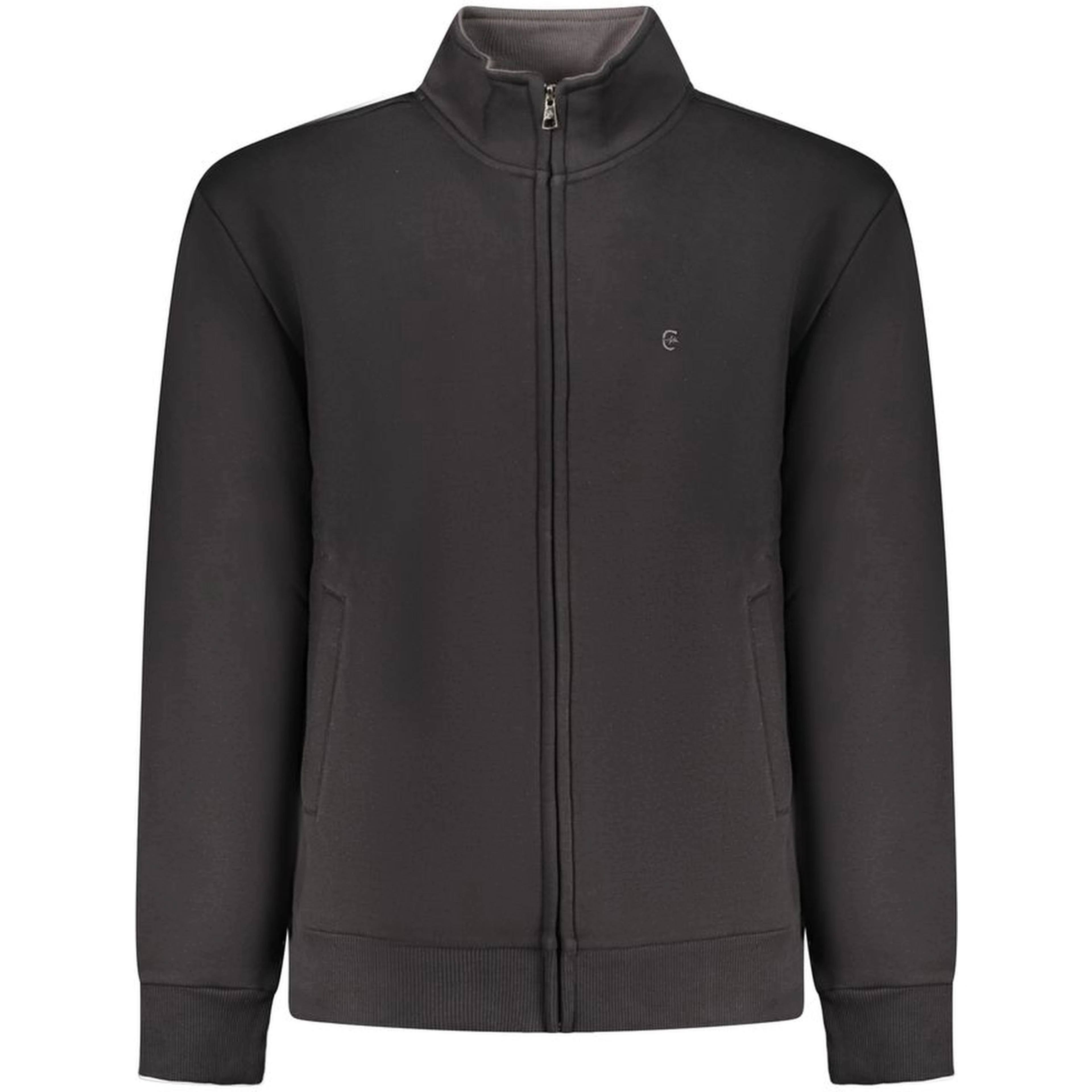 Black Cotton Men's Sweatshirt