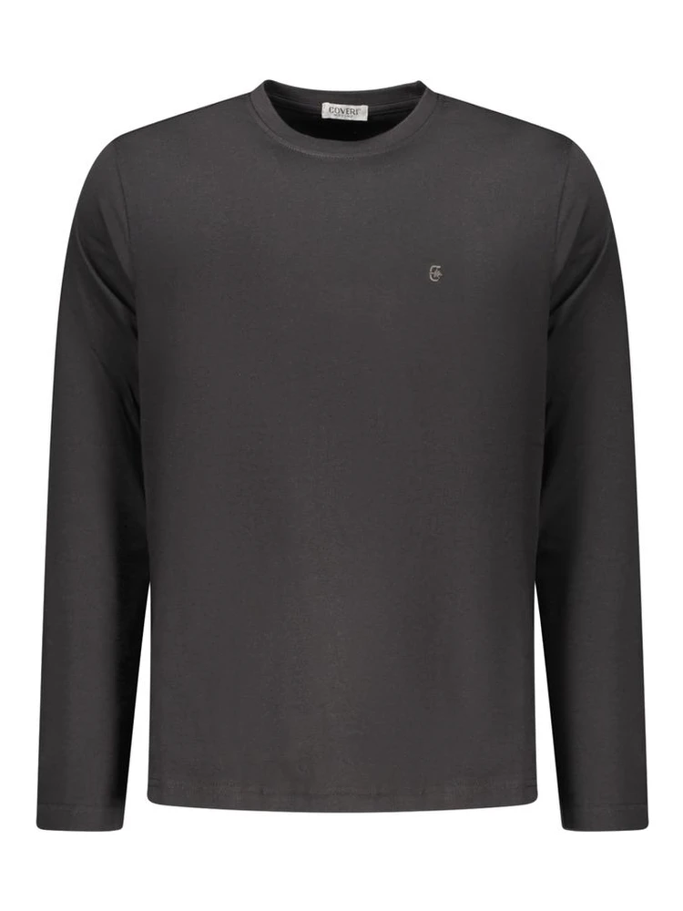 "Black Cotton Men's T-Shirt"