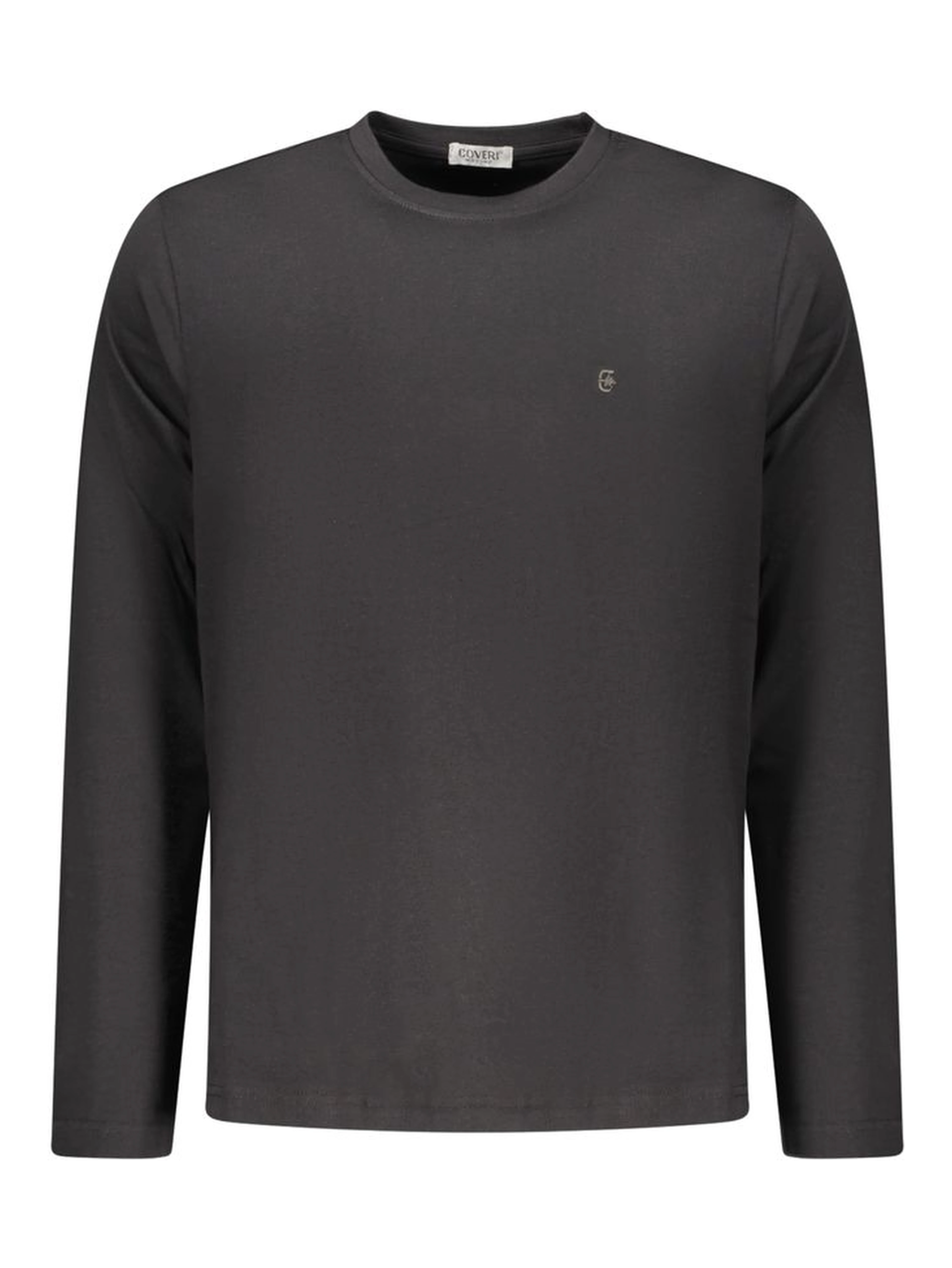 "Black Cotton Men's T-Shirt"