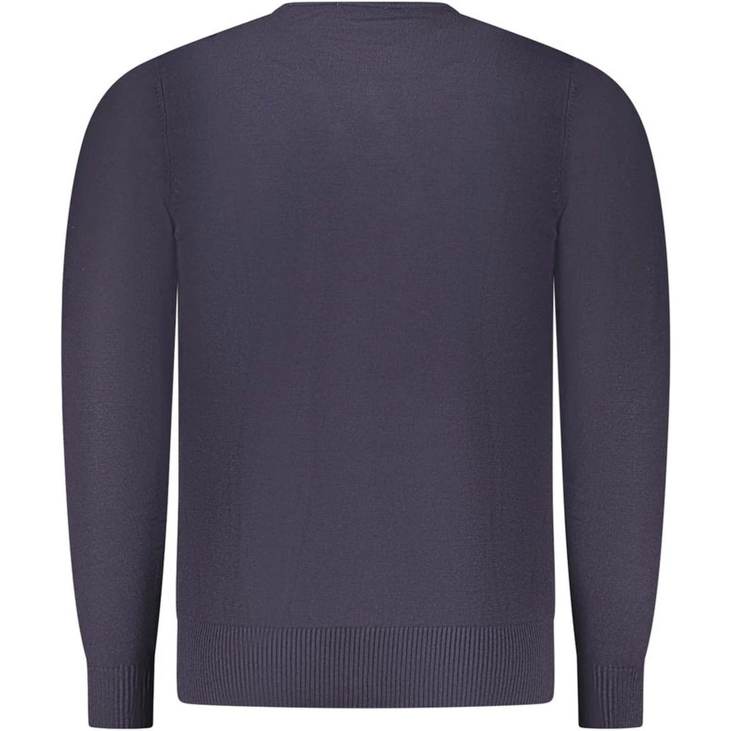Blu Viscosa Uomo Maglia