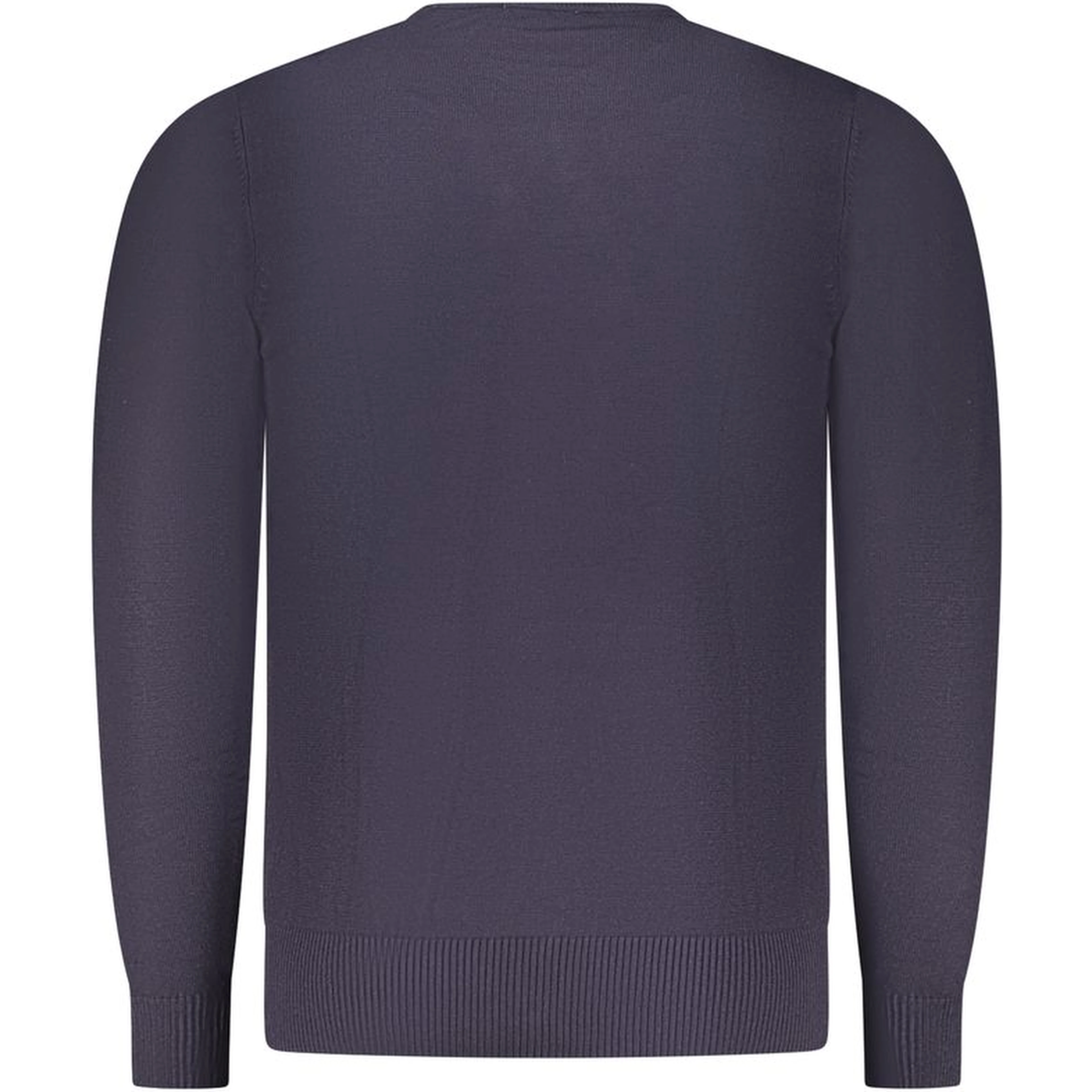 Blu Viscosa Uomo Maglia
