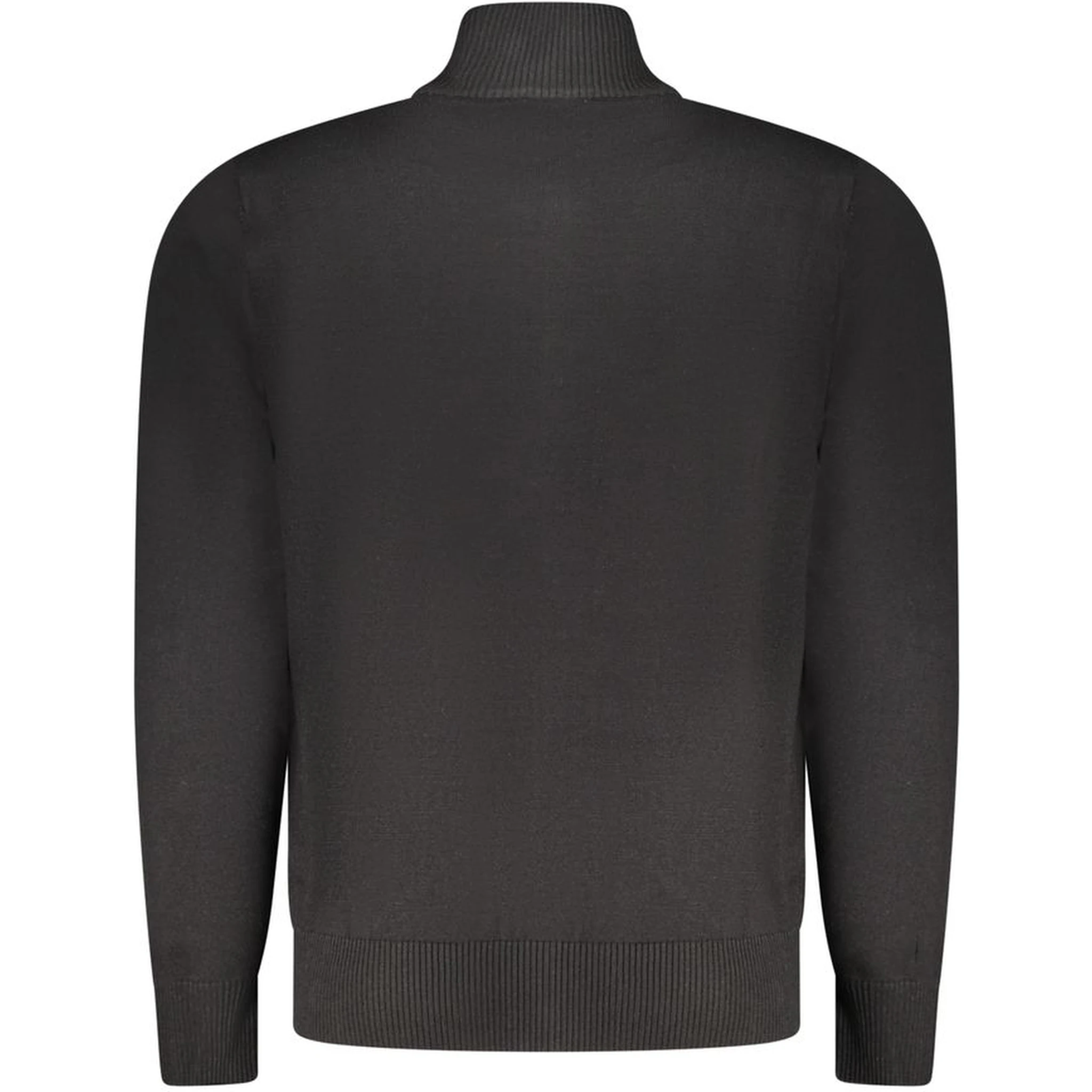 Nero Viscosa Uomo Cardigan