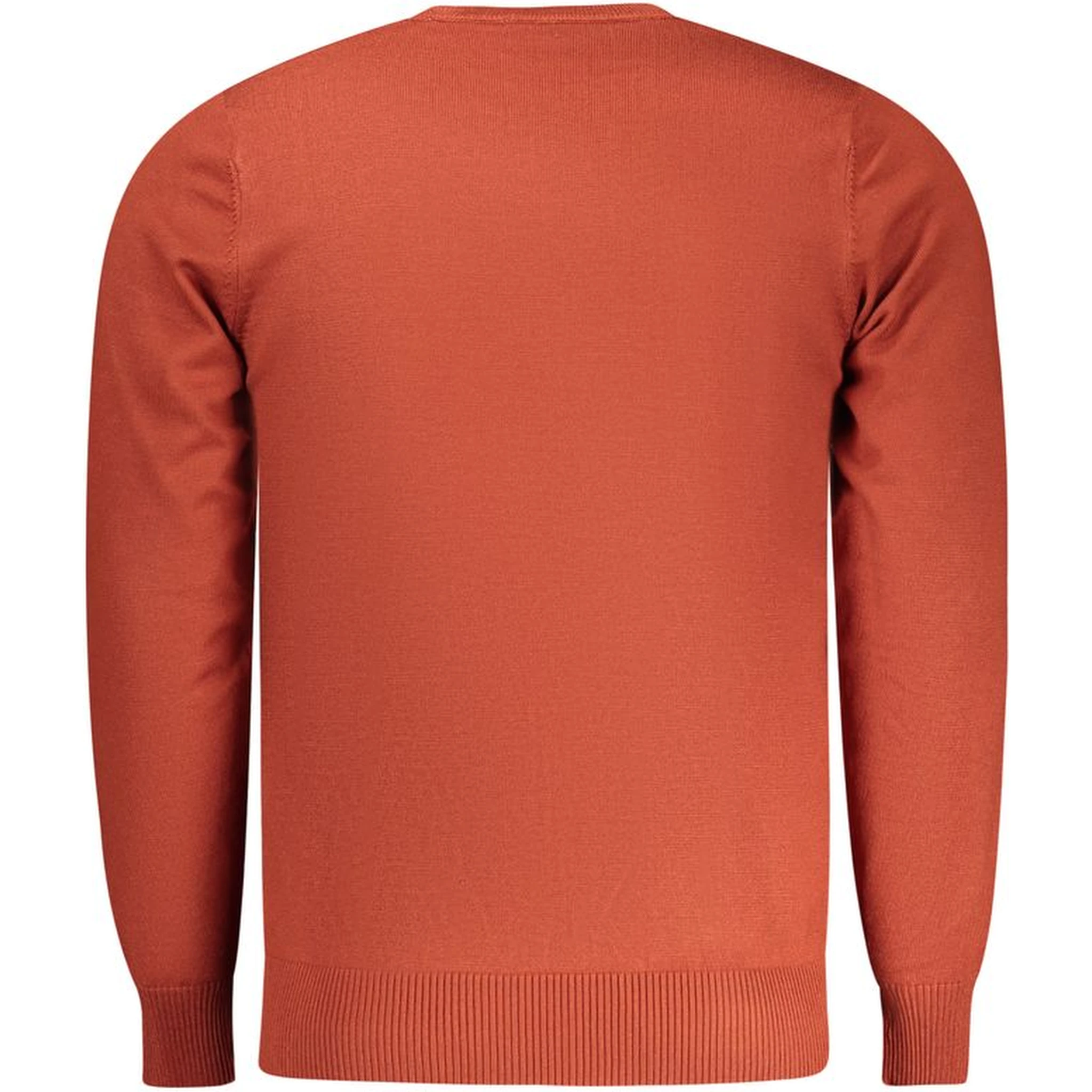 Brown Viscose Men's Sweater