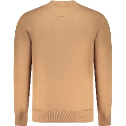 Marrone Cotton Men Sweatshirt