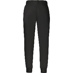 Black Polyester Men's Sweatpant