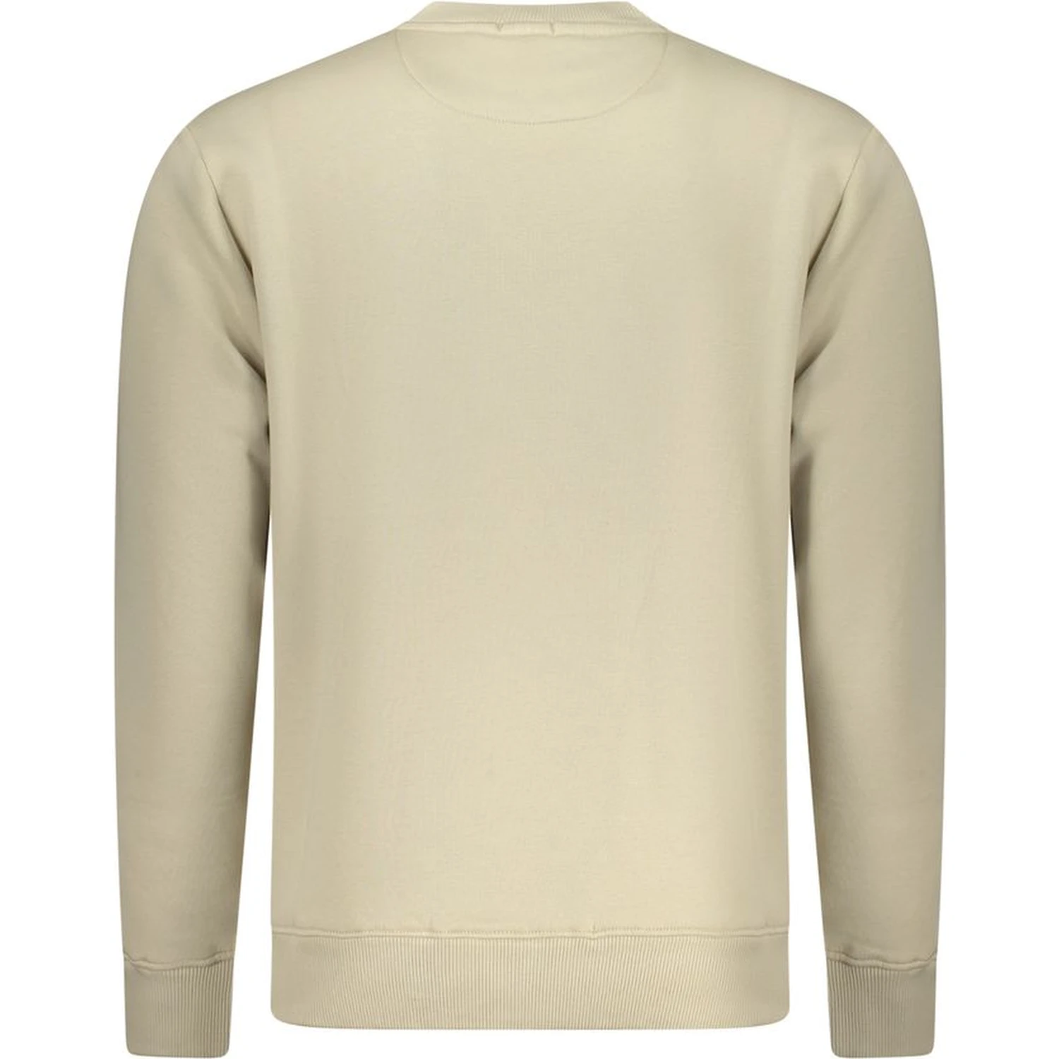 Beige Cotton Men's Sweatshirt