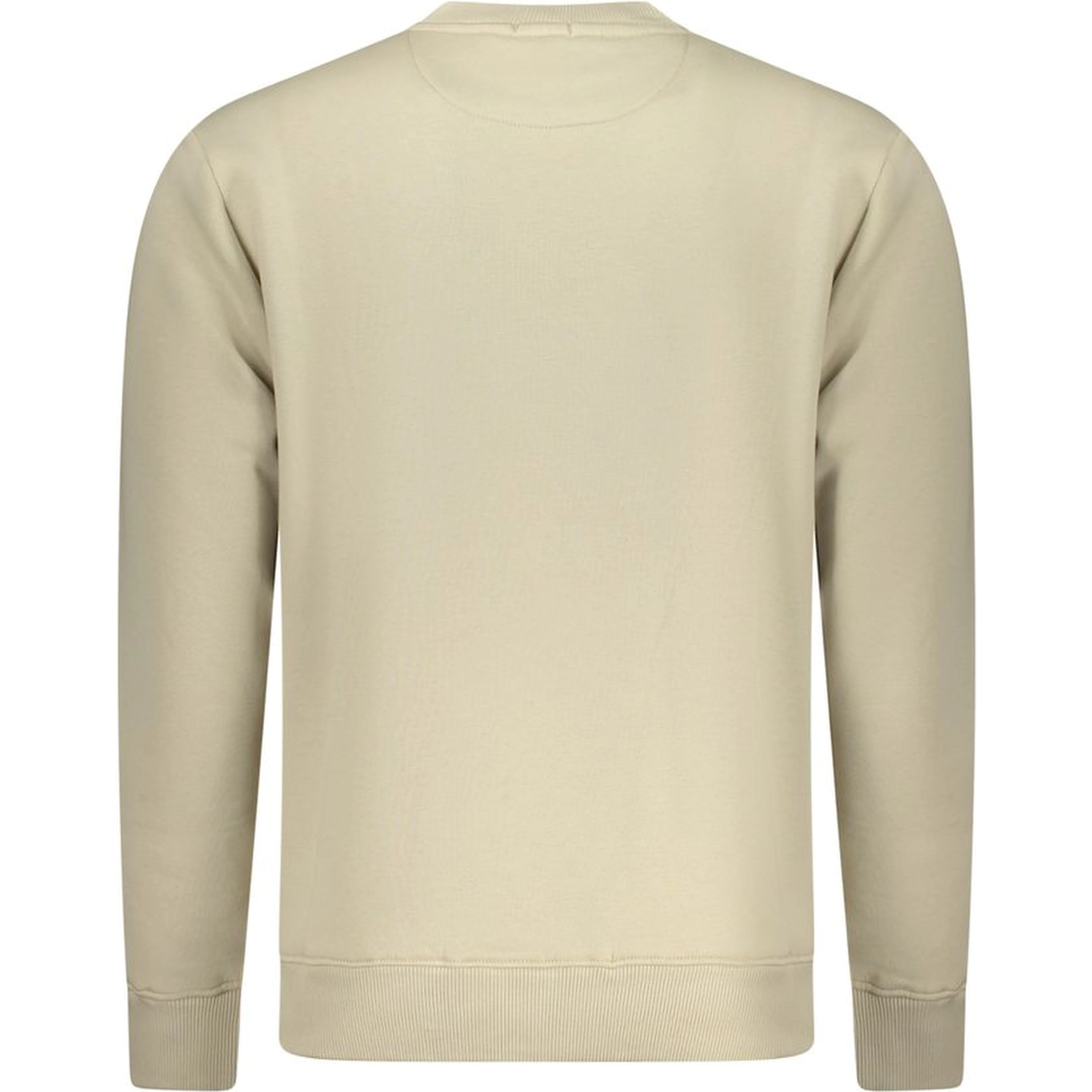 Beige Cotton Men's Sweatshirt