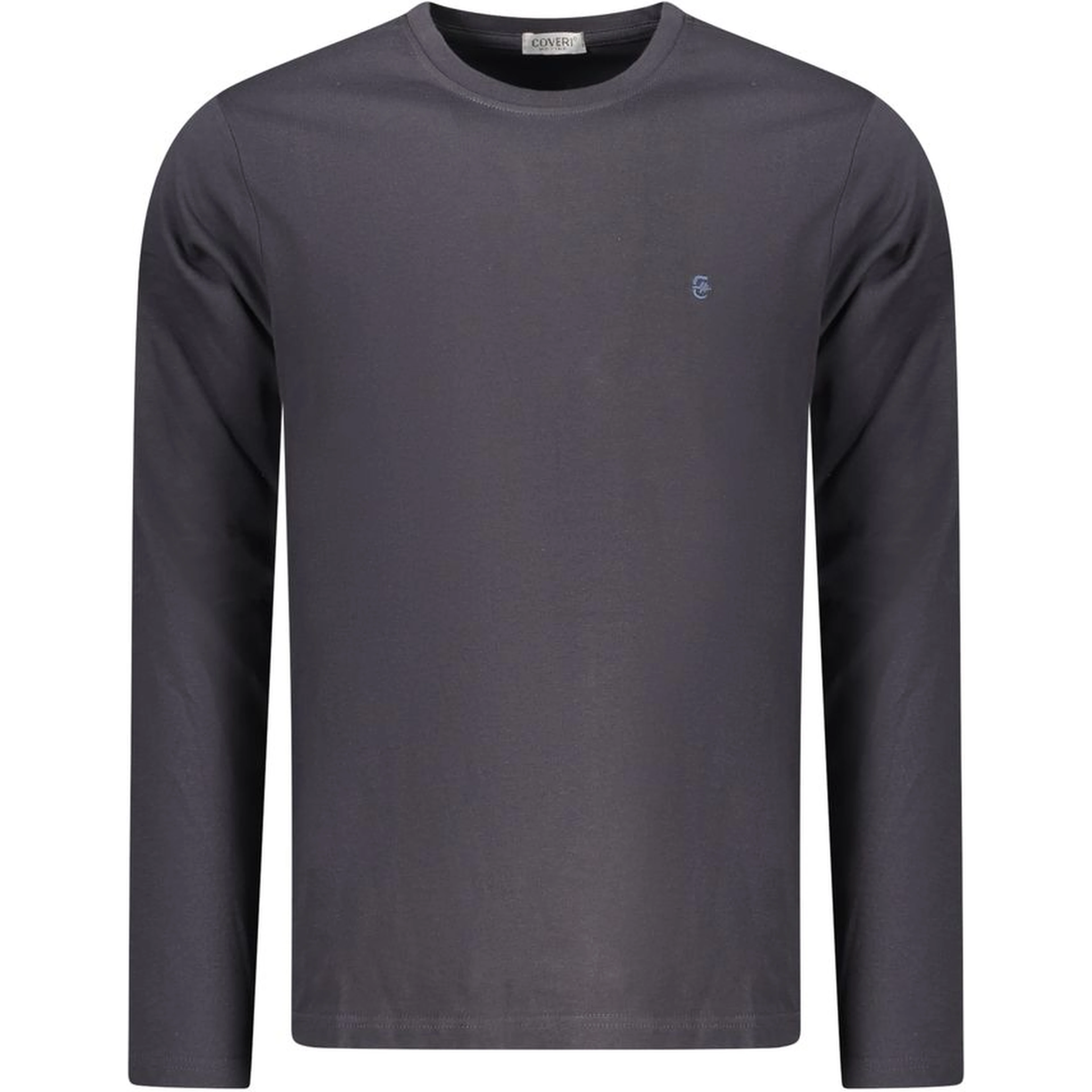 Blue Cotton Men T-Shirt