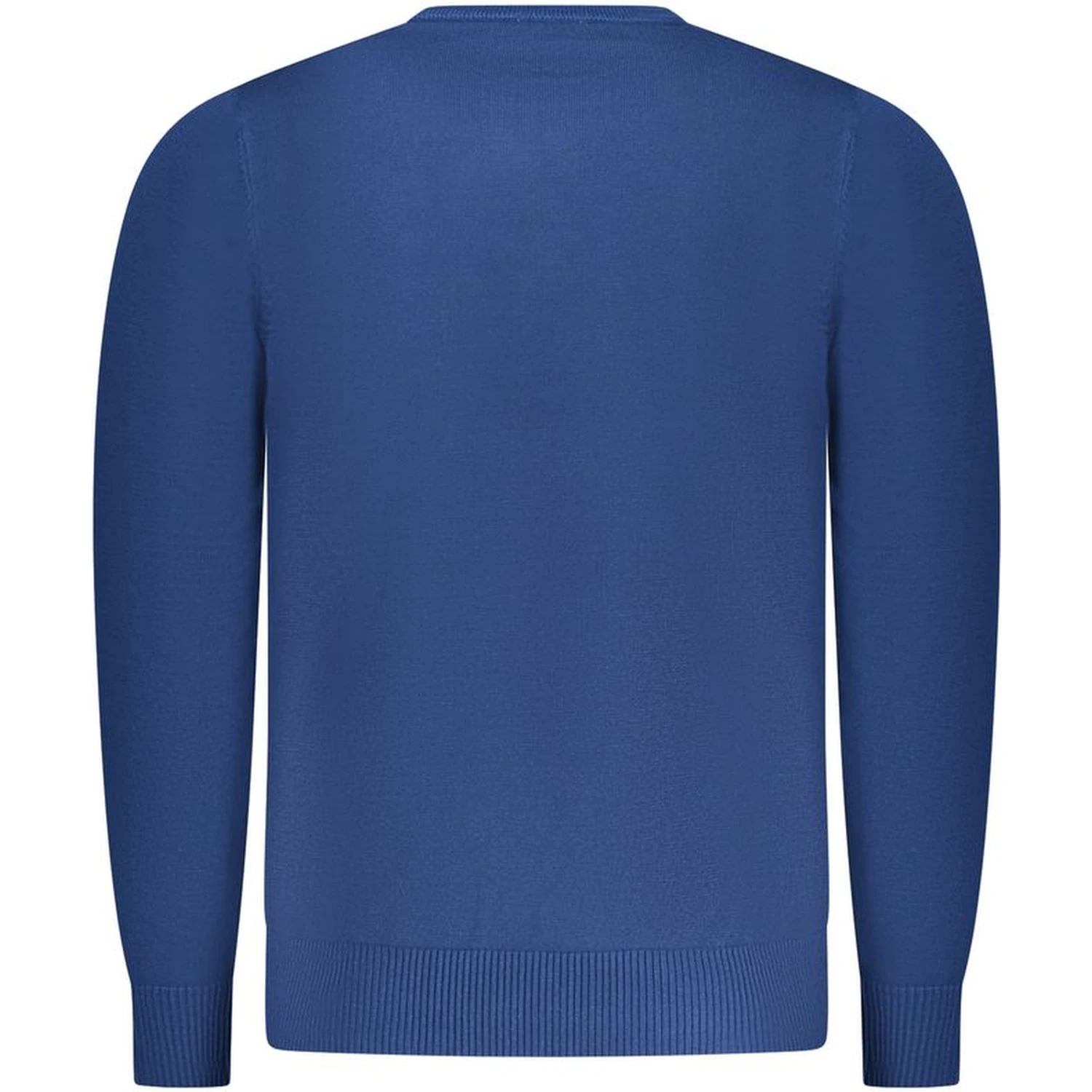 Blue Viscose Men's Sweater