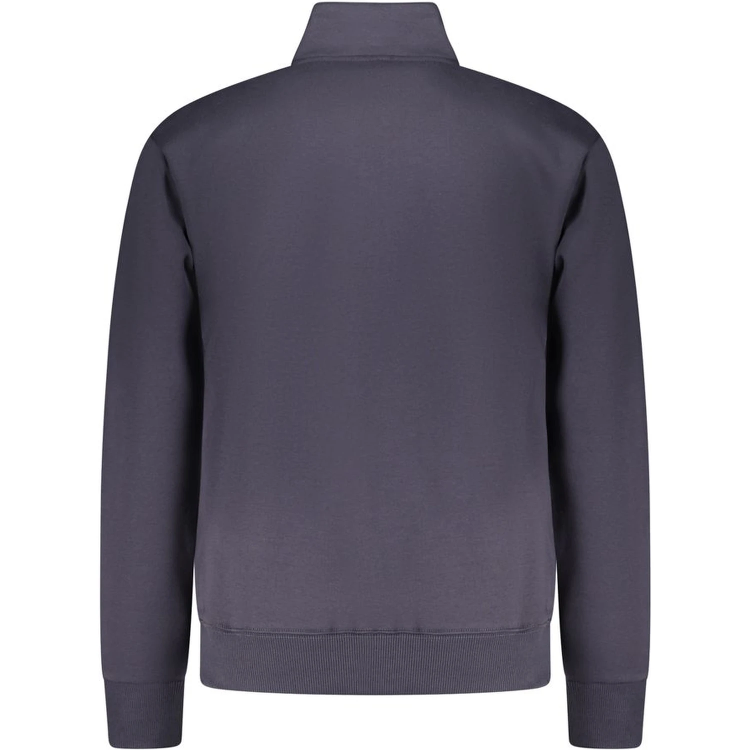 Blue Cotton Men Sweatshirt