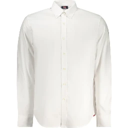 White Cotton Men's Shirt