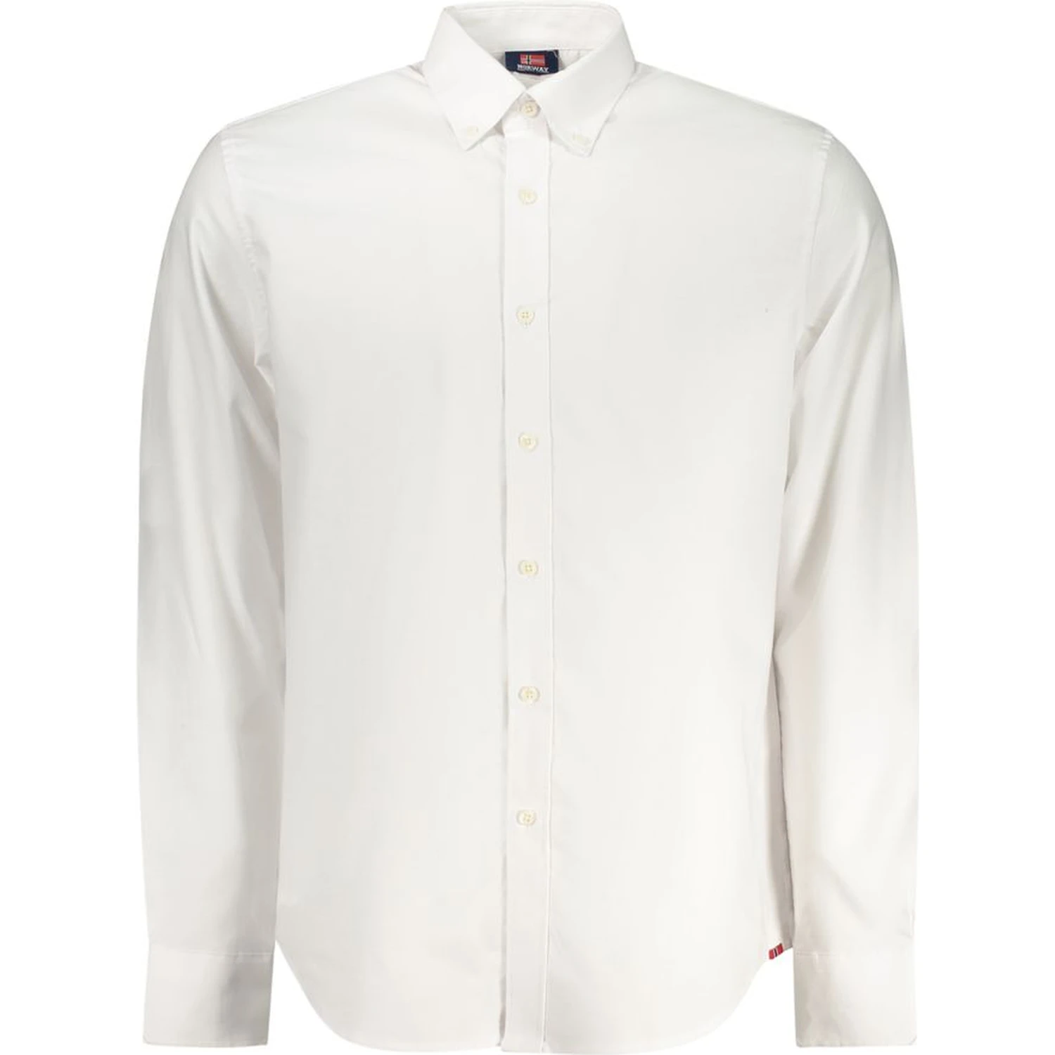 White Cotton Men's Shirt