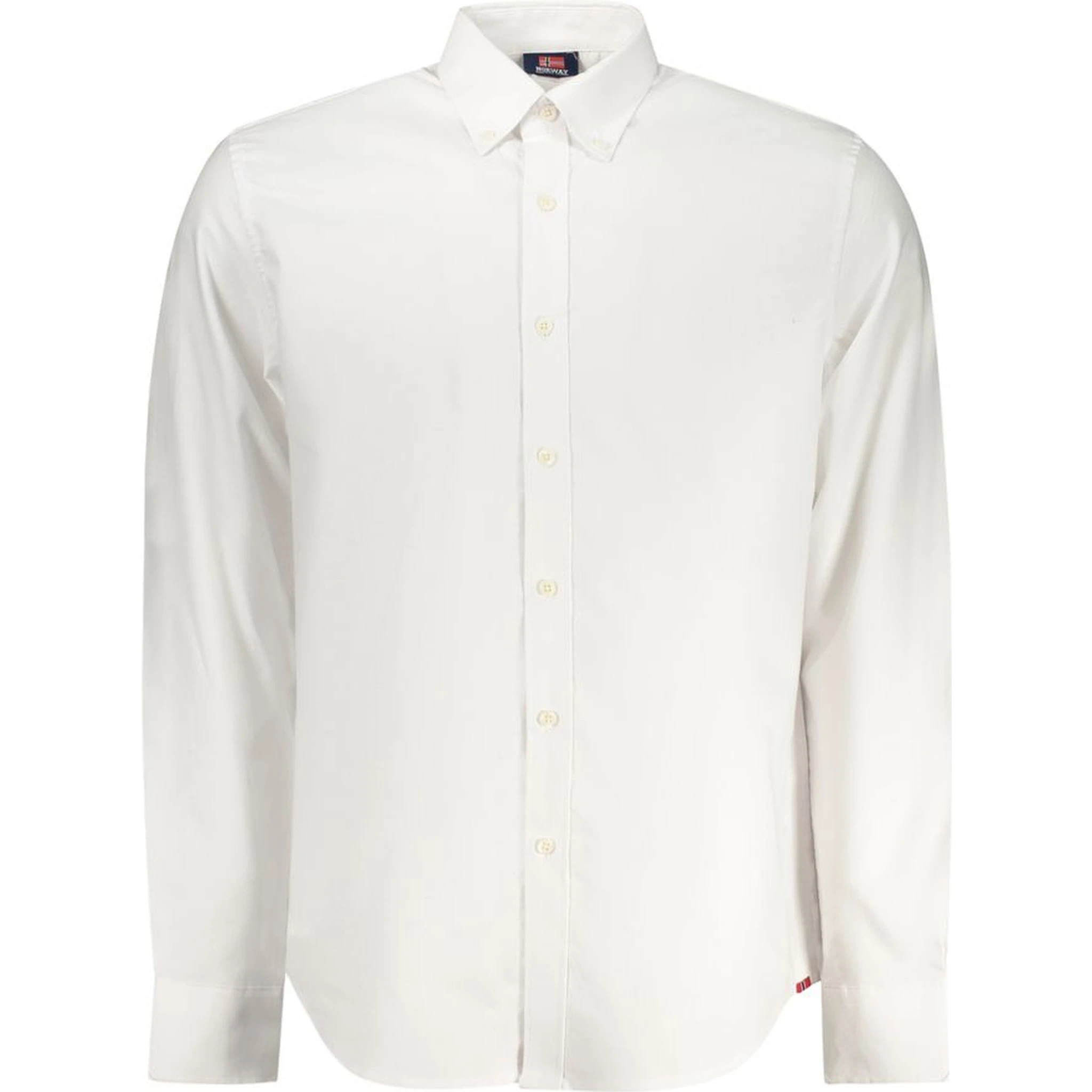 White Cotton Men's Shirt